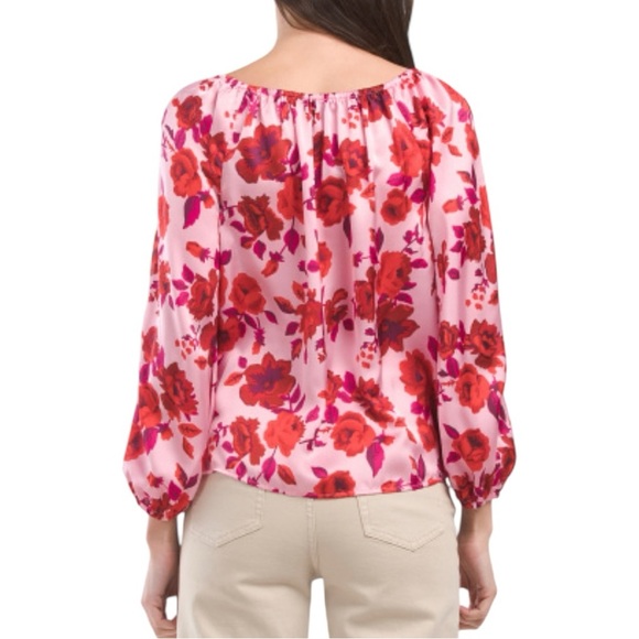 CECE Long Sleeve Blouse With Open Sleeve Detail small - Picture 2 of 6